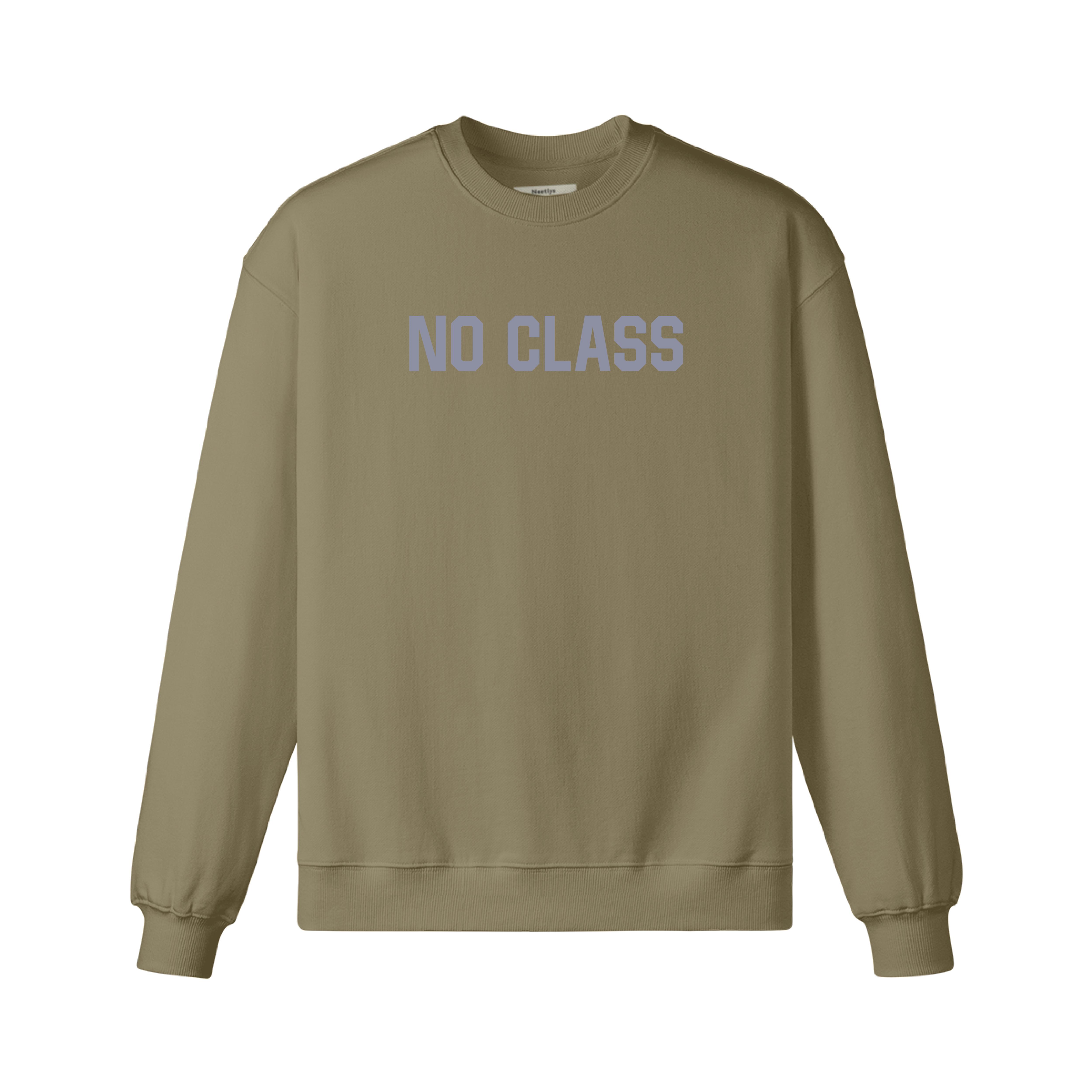 No Class Olive Crew (Heavyweight 370gsm)